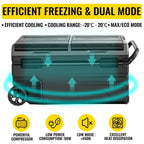 BENTISM 100Qt Portable Car Freezer Refrigerator 95L 12/24V - TWW95
