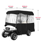 BENTISM Golf Cart Enclosure 4 Person Golf Cart Cover EZ Go Club Car Yamaha Golf Carts