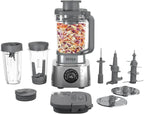 Foodi Blender And Food Processor Combination Set, 72 oz, Silver - SS401