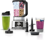 Foodi Blender And Food Processor Combination Set, 72 oz, Silver - SS401