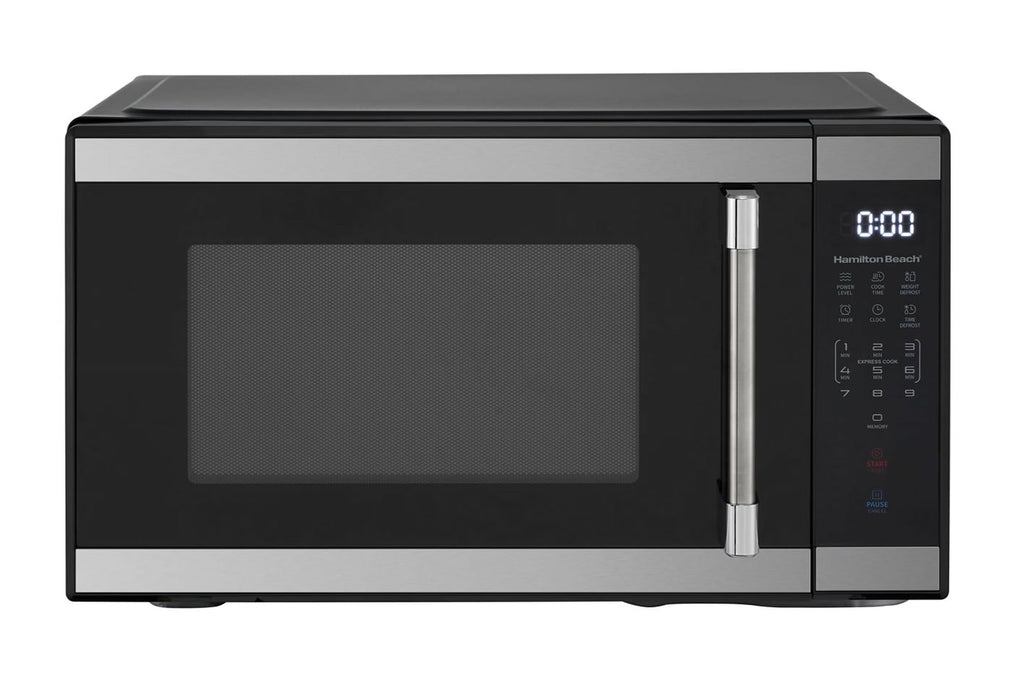 Hamilton Beach Countertop Microwave Oven 1.1 cu. ft. 1000 Watts White Stainless Steel - HB61W100027880