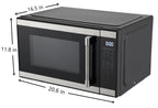 Hamilton Beach Countertop Microwave Oven 1.1 cu. ft. 1000 Watts White Stainless Steel - HB61W100027880