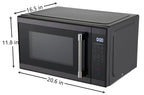 Hamilton Beach Countertop Microwave Oven 1.1 cu. ft. 1000 Watts White Stainless Steel - HB61W100027880