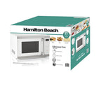 Hamilton Beach Countertop Microwave Oven 1.1 cu. ft. 1000 Watts White Stainless Steel - HB61W100027880