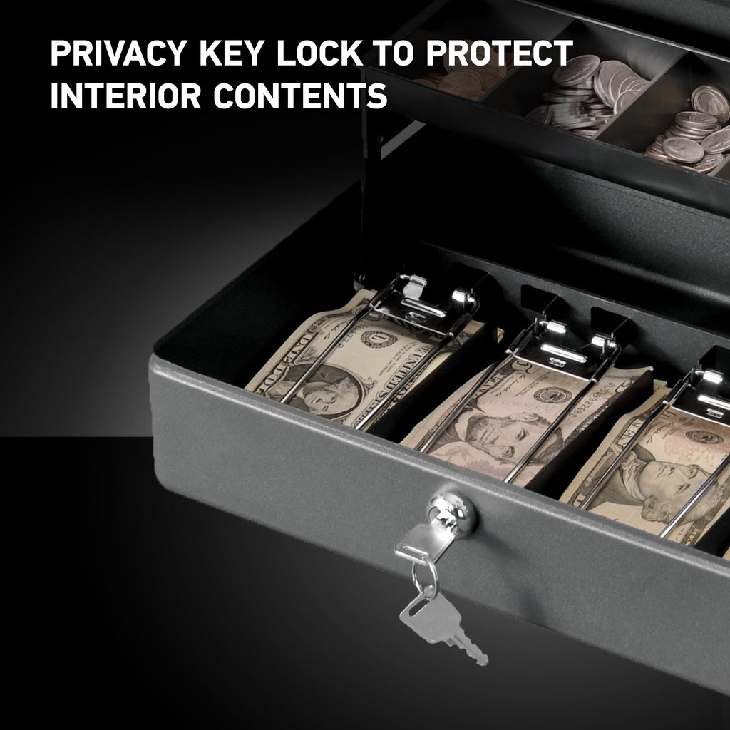 SentrySafe Deluxe Cash Box, DCB-12, Cash Safe