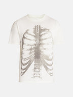 Halloween Boxy Fit Chest X-Ray Graphic Tee Shirt, Men's Sizes XS-4XLT