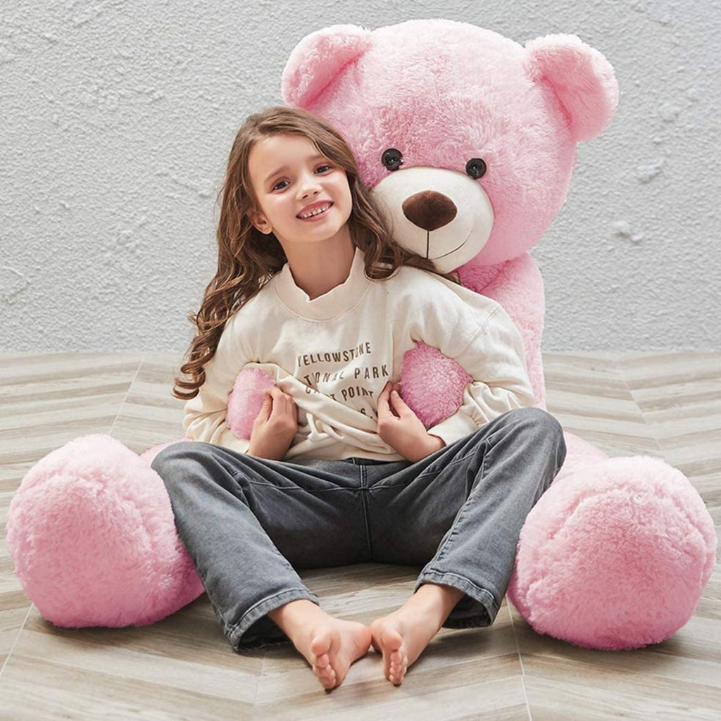MaoGoLan Giant Teddy Bear 47" Giant Bear Stuffed Animals 4ft Big Plush Toy
