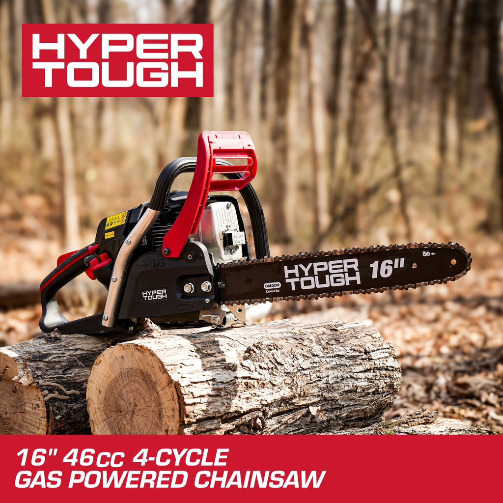 Hyper Tough 16" 46cc 4-Cycle Gas Powered Chainsaw