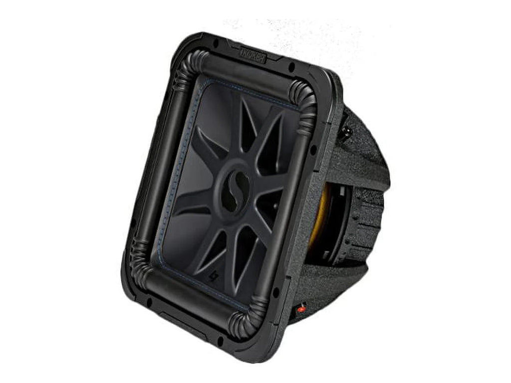 Kicker Solo-Baric L7S 1500W 12 Inch 2 Ohm DVC Square Subwoofer - L7S