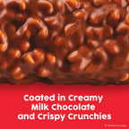 100 Grand Fun Size Halloween Chocolate Candy Bars, Halloween Candy Bulk, Crispy Crunchies and Milk Chocolate with Rich Caramel, 10 oz
