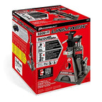 Powerbuilt All-in-One Bottle Jack With Integrated Jack Stands, 3-Ton 6000 lb Load Capacity