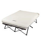 Camping Cot With Queen Air Mattress And Battery-Operated Pump