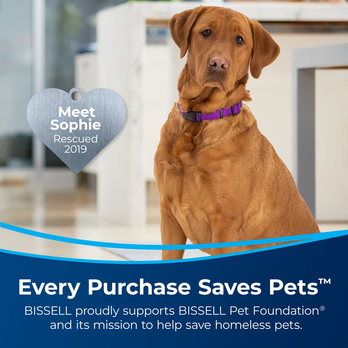 BISSELL PowerForce Helix Turbo Pet, Bagless, Upright Vacuum, Pet Friendly, Specialized Pet TurboBrush Tool, Wide Cleaning Path, Easy Empty Large