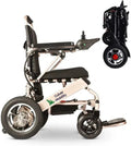 Culver Mobility Folding Electric Power Wheelchair - Silver, 17.5 inc