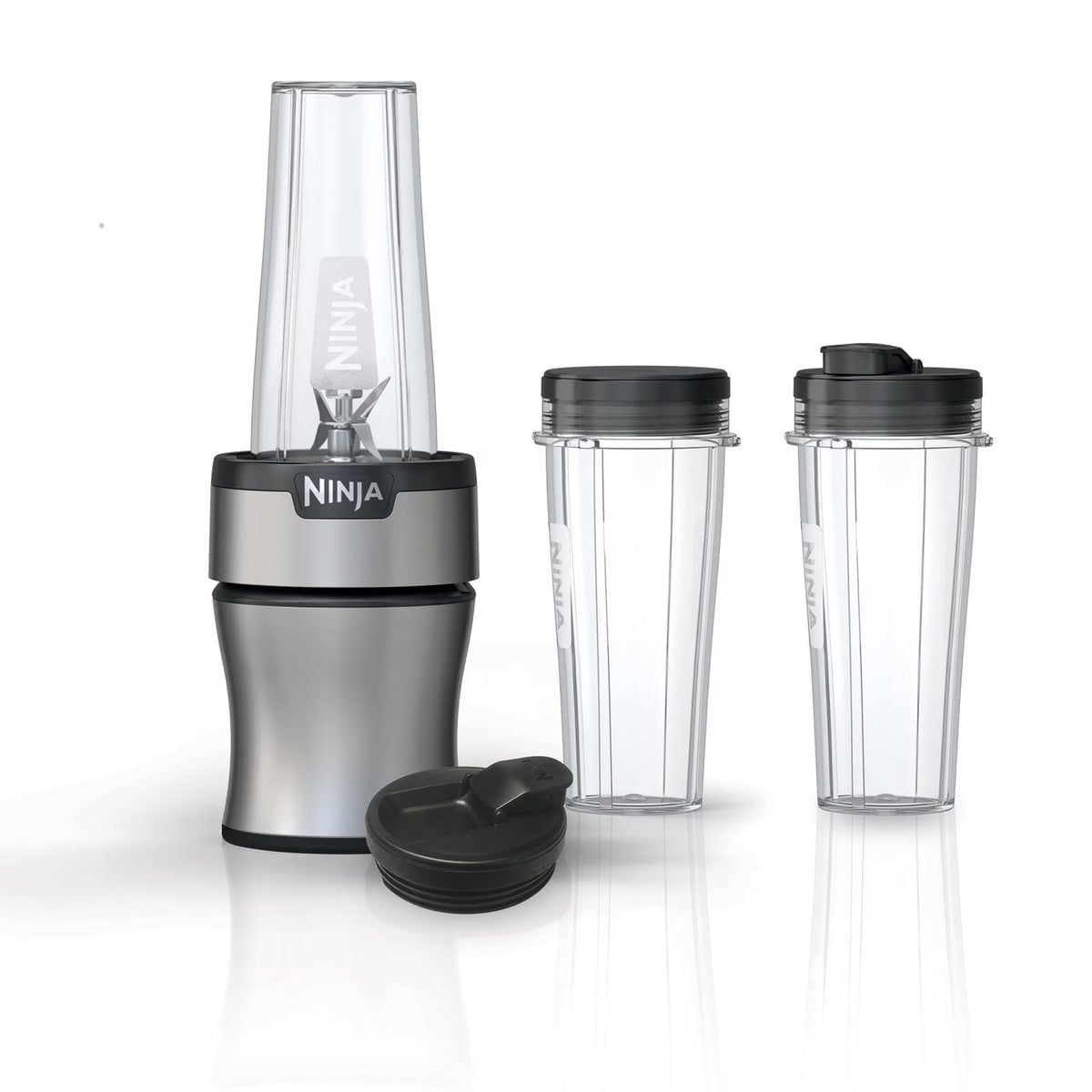 Ninja Nutri-Blender Plus 900-Peak-Watt With 3 20 oz. To-Go Cups