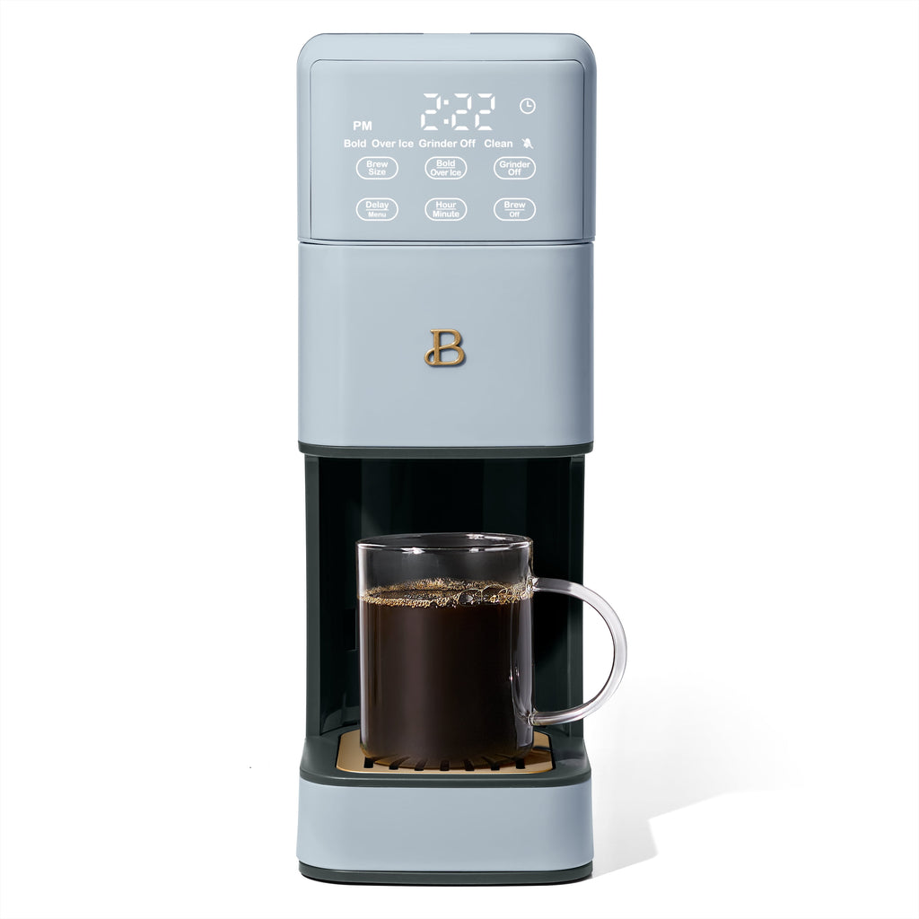 Beautiful Perfect Grind Programmable Single-Serve Brewer, Cornflower Blue