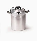 All American Pressure Cooker And Canner, 30 qt, Silver - 930