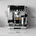 Ninja Luxe Cafe Pro Series Espresso Machine, Drip Coffee And Cold Brew - 68 Fluid Ounces