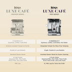 Ninja Luxe Cafe Pro Series Espresso Machine, Drip Coffee And Cold Brew - 68 Fluid Ounces