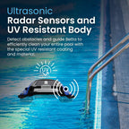 Betta Solar Powered Robotic Pool Surface Skimmer Cleaner - Betta-SE