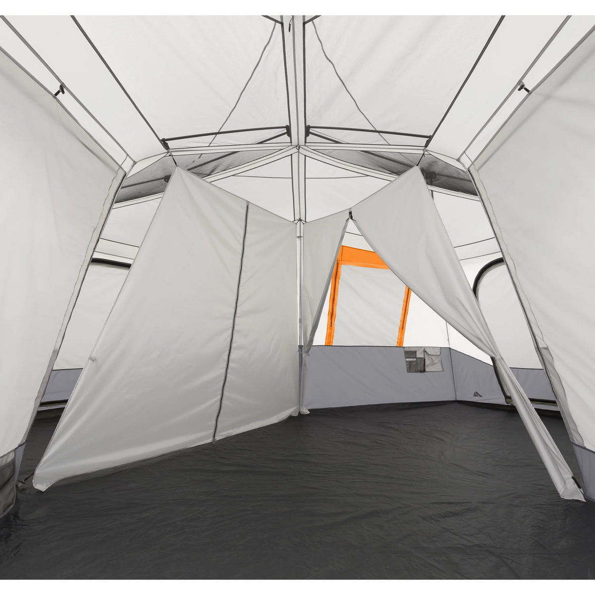 Ozark Trail 12-Person 3-Room Instant Cabin Tent With Screen Room, 20 ft x 18 ft, 56.5 lbs