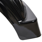 Kojem 2Pcs 13" Single-Axle Trailer Fenders W/Steps Skirt Boat Black