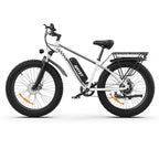 AMYET 26 x 4 Fat Tire Electric Mountain Bike, 48V 15Ah, 7-Speed - EB26
