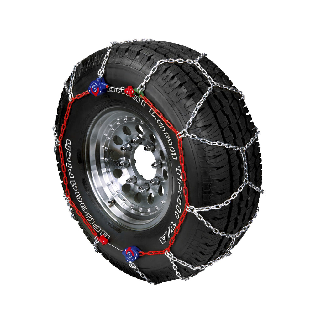 Peerless Chain 0232810 Auto-Trac Self-Tightening Tire Chains for Snow and Ice, Truck and SUV, 1 Pair