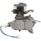 Zimtown 80cc 2-Stroke Engine Bike Motor Kit For 26in Bicycles, Silver White